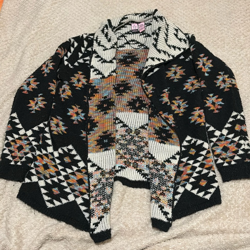 Love on a Hanger Tribal print cardigan